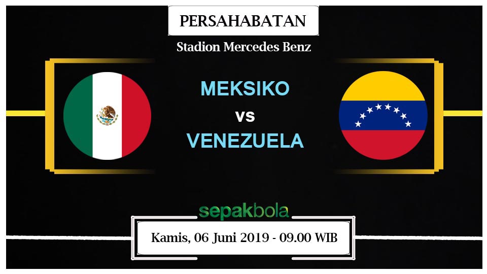 Prediksi Bola Meksiko Vs Venezuela 06 Juni 2019