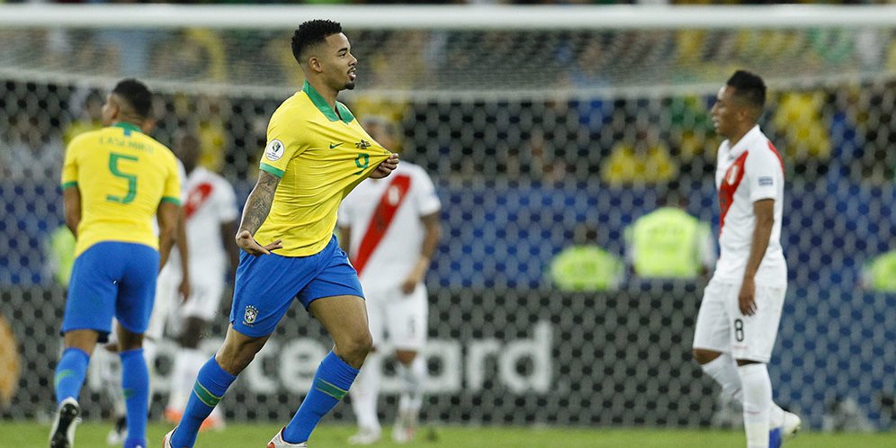 Hasil Final Brasil vs Peru Skor 3-1 Copa America